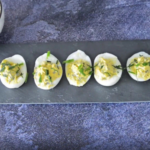 oeufs mimosa à la truffe