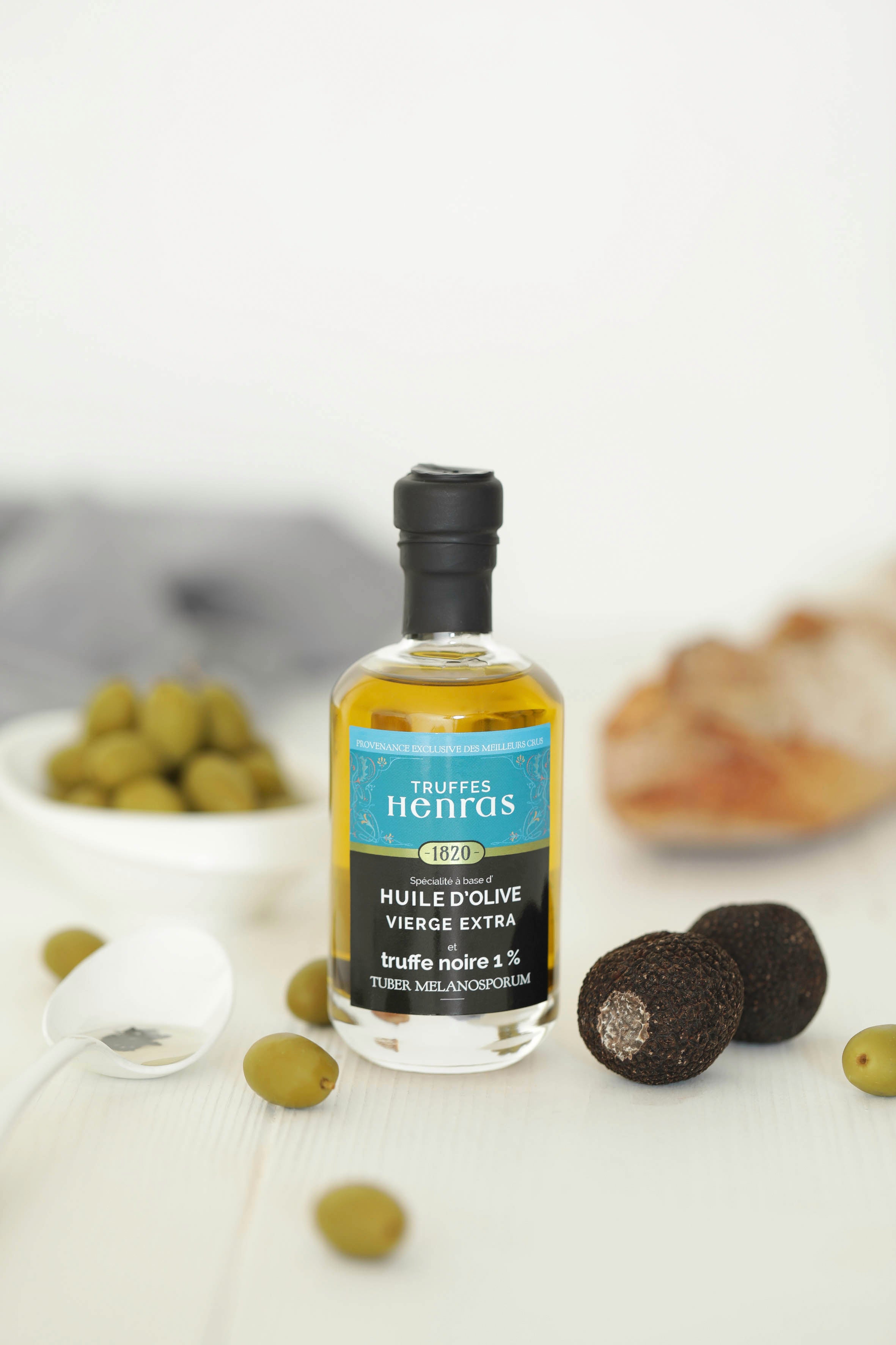 Huile d'olive à la truffe noire Melanosporum - Maison Balme