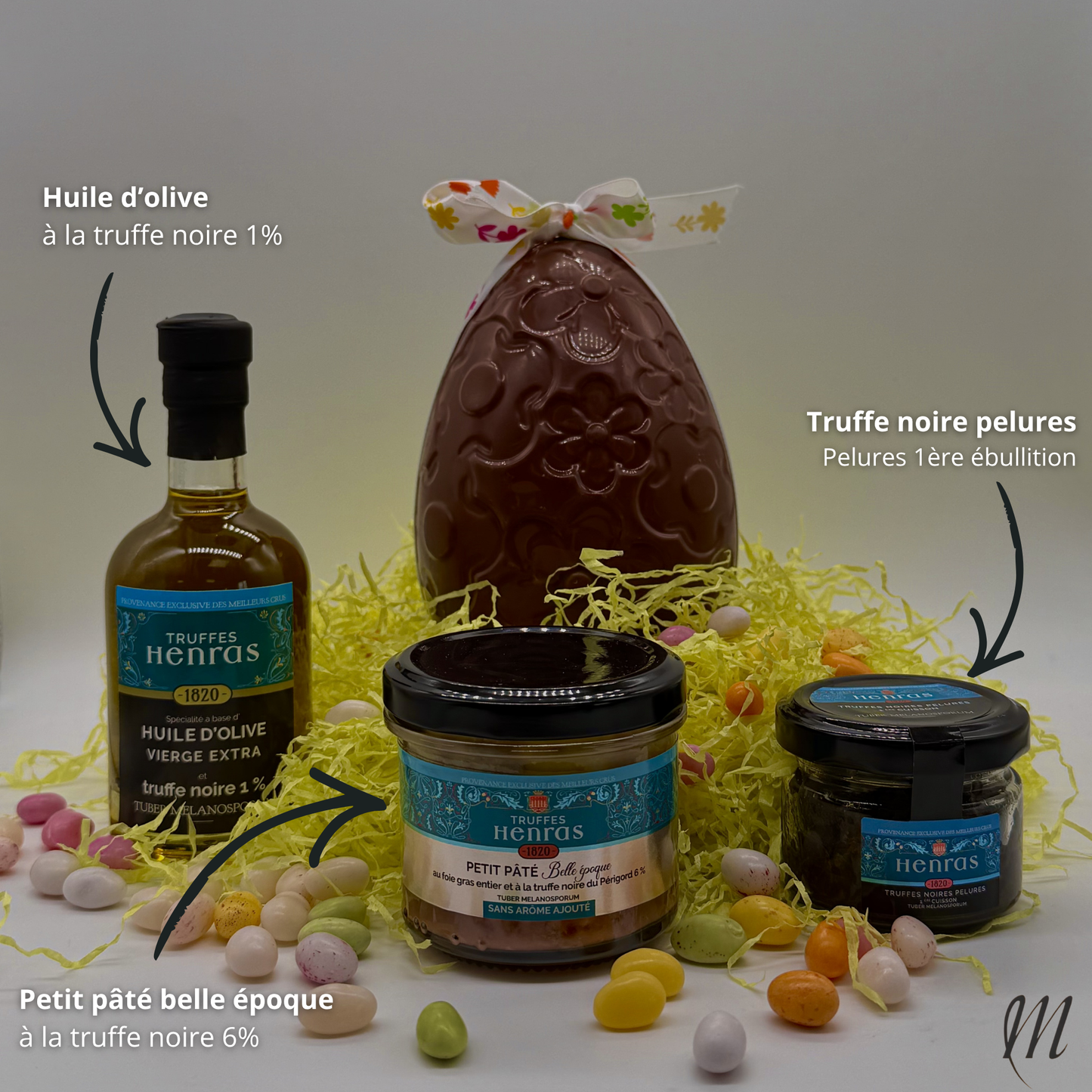 Coffret Pâques Gourmand – Truffe & Chocolat Mauranes