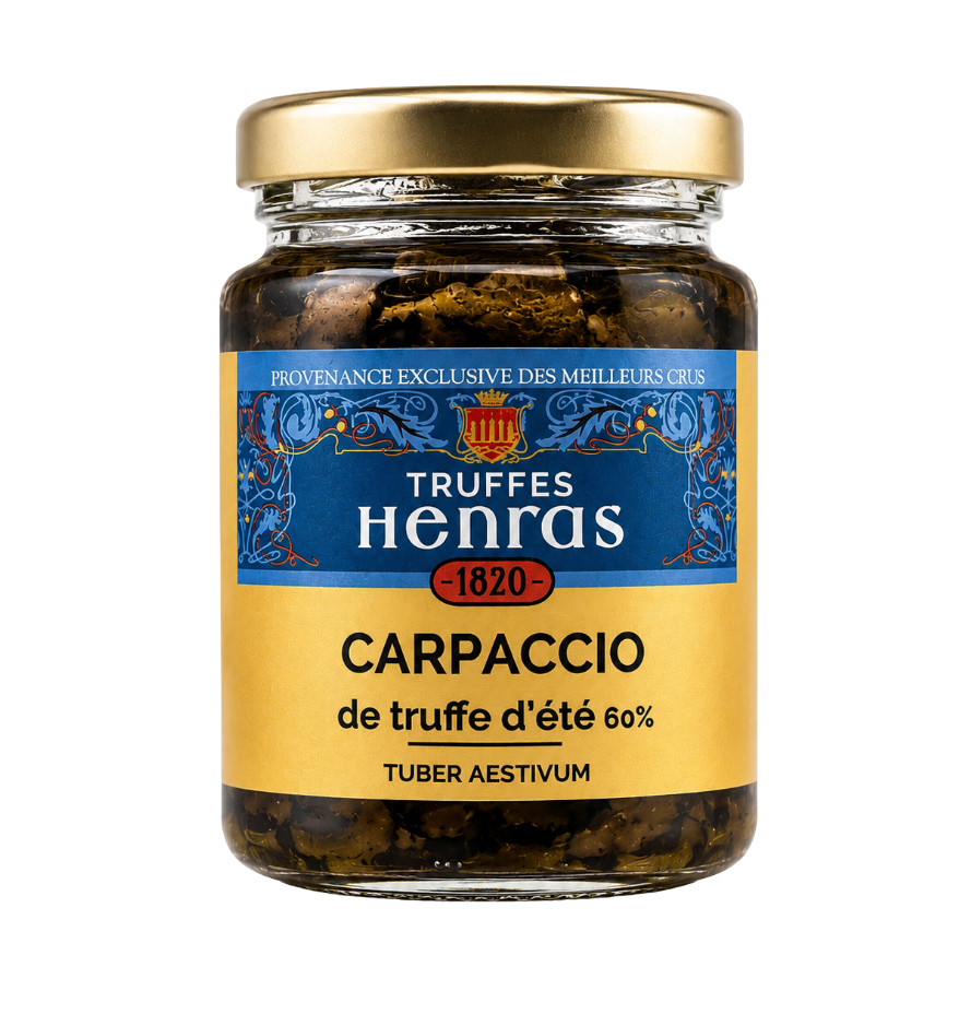 Carpaccio de truffe d'été 60 % – Tuber aestivum