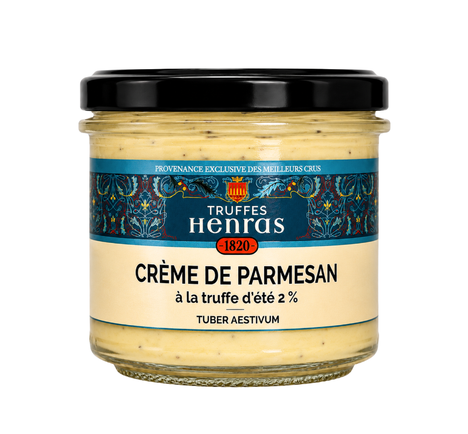 Crème de parmesan à la truffe d'été 2 % – Tuber aestivum