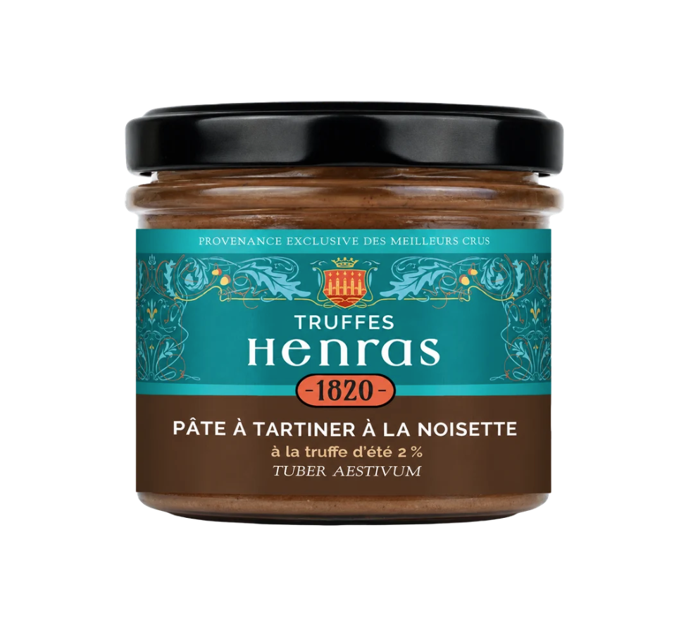 Pâte à tartiner noisettes & truffe d'été 2 % – Tuber aestivum