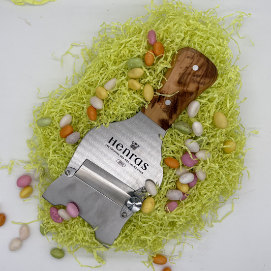 Mandoline manche en bois d'olivier