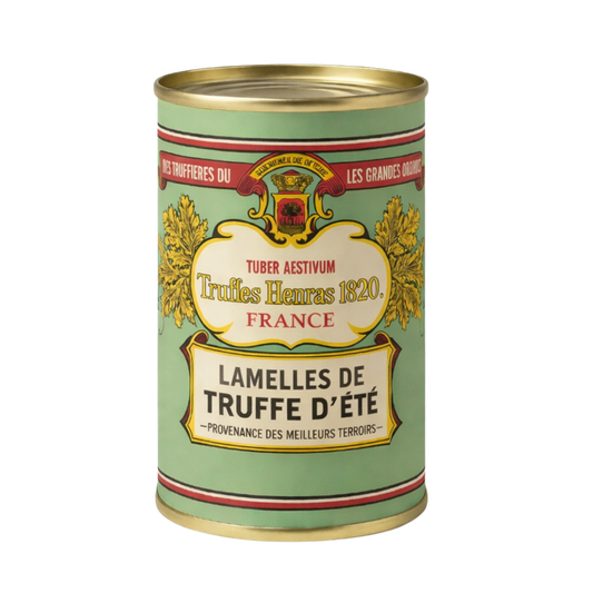 Lamelles de Truffe Aestivum en conserve