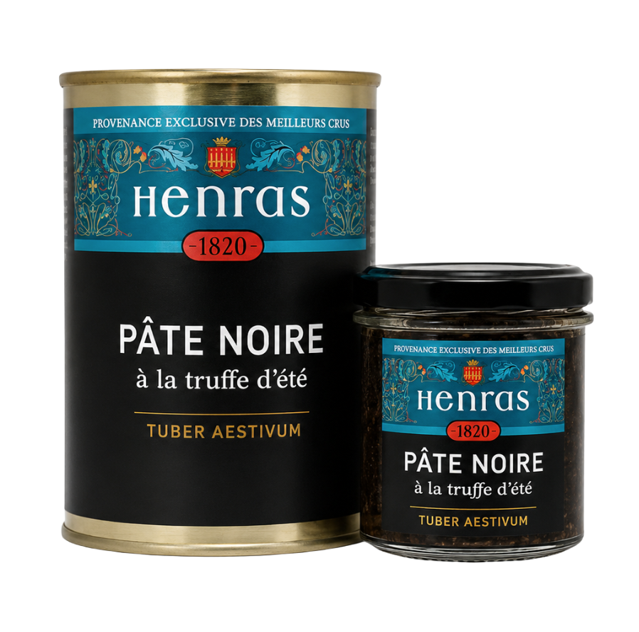 Pâte noire à la truffe d'été 71% (Tuber Aestivum) aromatisée