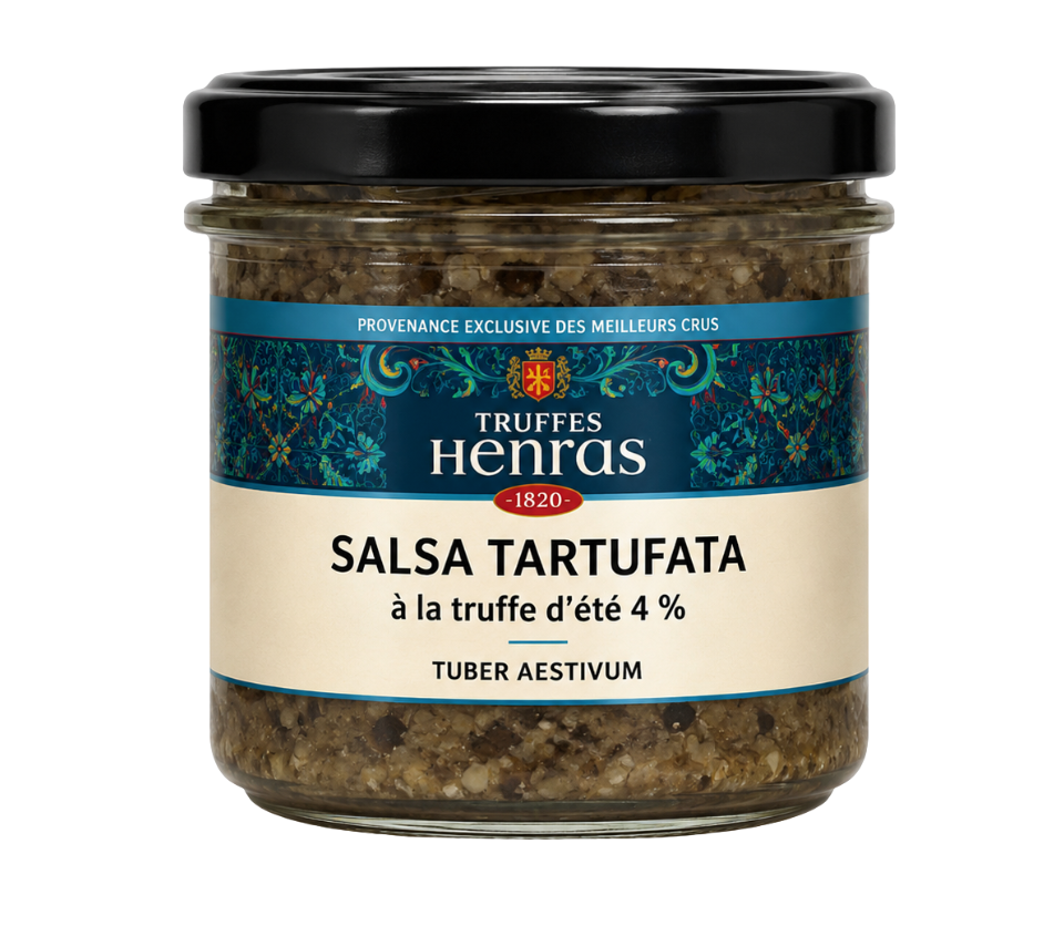 Salsa Tartufata à la truffe d'été 4 % – Tuber aestivum