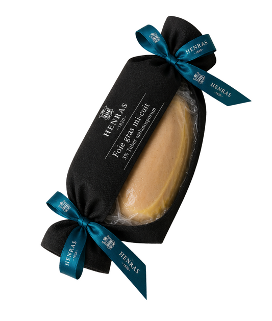 Foie gras mi-cuit à la truffe noire 5 % – Tuber melanosporum