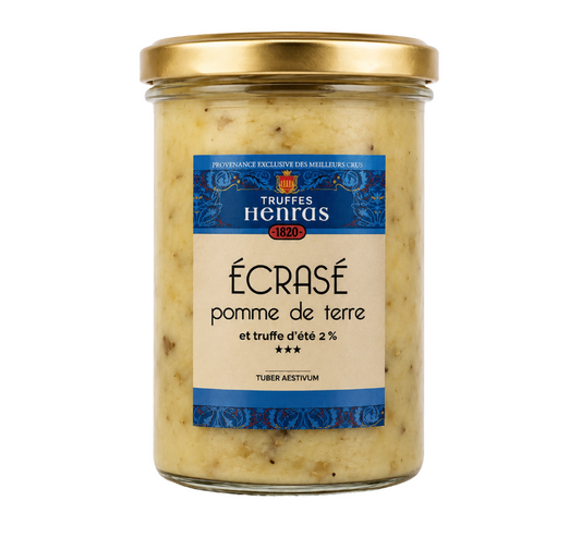 Écrasé de pomme de terre à la truffe d'été 2 % – Tuber aestivum