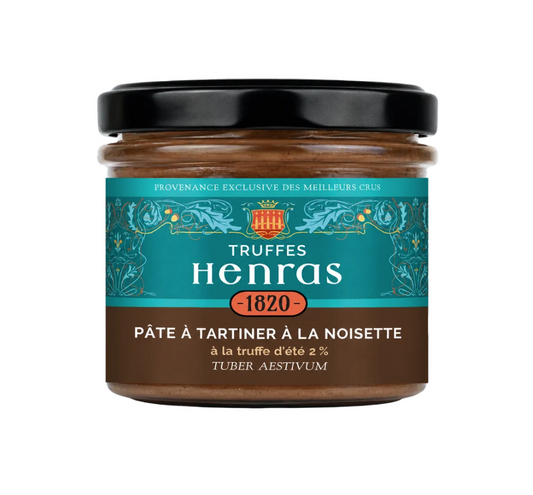 Pâte à tartiner noisettes & truffe d'été 2 % – Tuber aestivum