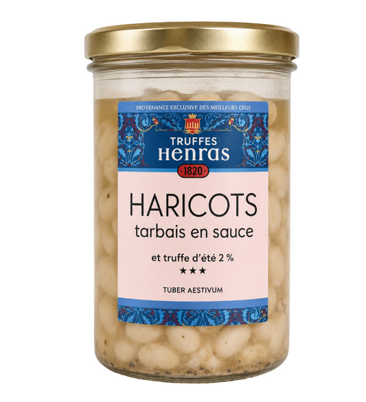 Délice d'haricots tarbais à la truffe d'été 2 % – Tuber aestivum
