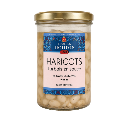 Délice d'haricots tarbais à la truffe d'été 2 % – Tuber aestivum