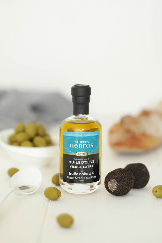 Huile d'olive saveur truffe - Achat, utilisation, recettes