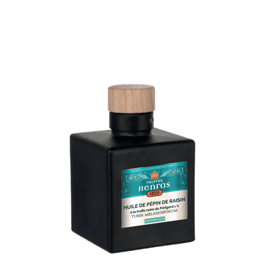 Huile de Pépins de Raisin aromatisée, saveur Truffe Noire 250 ml – Huilerie  GID